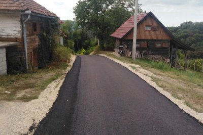 FOTO Zavr&scaron;ena modernizacija ceste Hurama u Petkovcu Topličkom