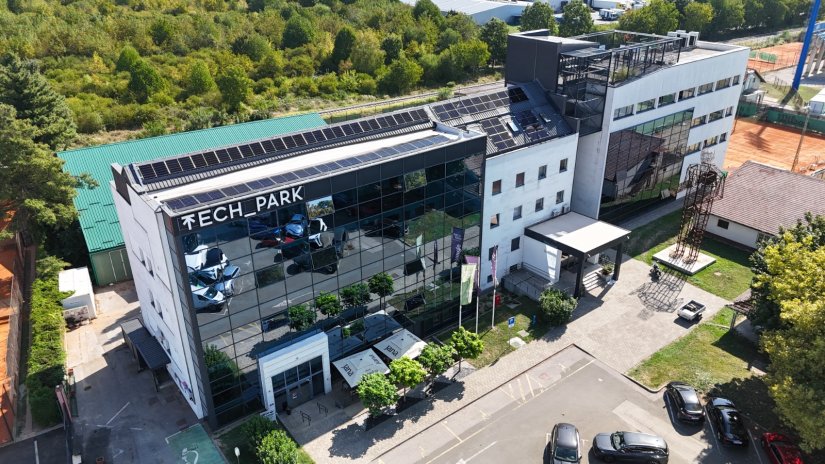 FOTO Pu&scaron;tena u rad nova sunčana elektrana Tehnolo&scaron;kog parka Varaždin