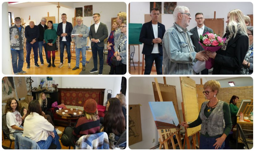 FOTO Umjetnost povezala Varaždin i Sloveniju: likovna kolonija prvi put međunarodna