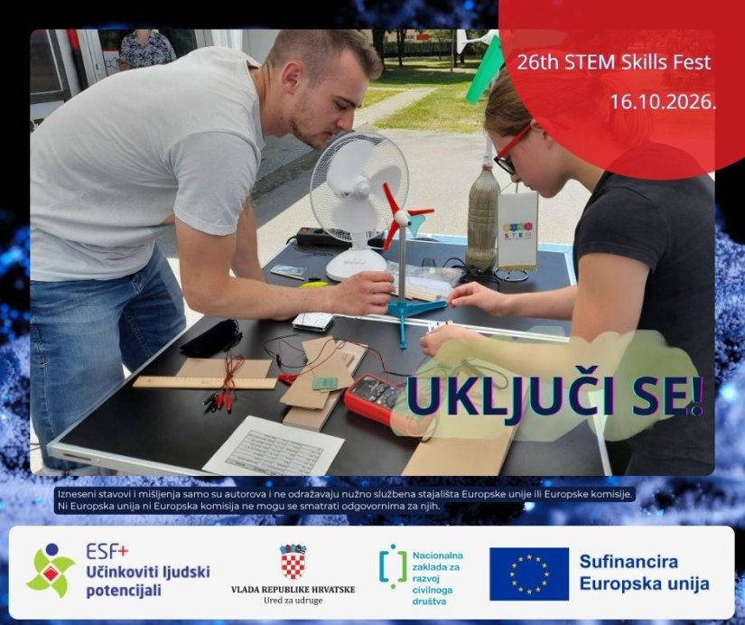 26th STEM Skills Fest - javni poziv za sudjelovanje