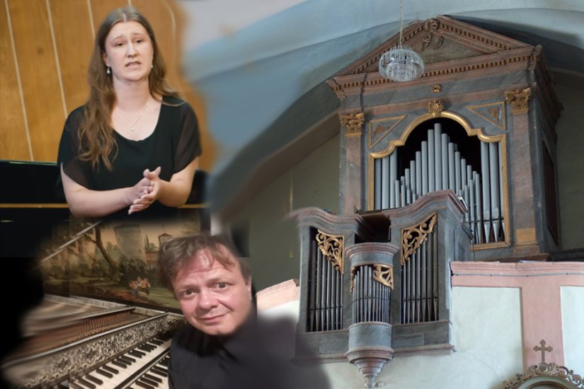 Barbara Pokorny i Kre&scaron;imir Has na Festivalu Orgulje Heferer