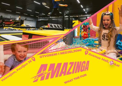 Amazinga - nova dimenzija zabave za najmlađe
