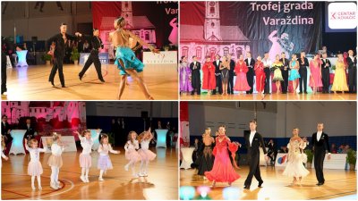 PLESNI SPEKTAKL Vi&scaron;e od 700 plesača na WDSF Trofeju Grada Varaždina