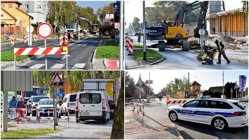 FOTO Zatvoren dio Zagrebačke ulice, radovi će trajati do 24. listopada