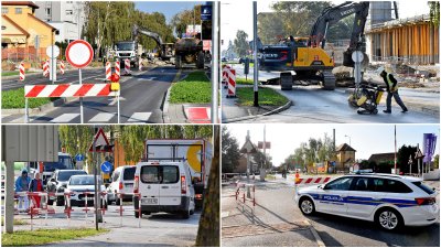 FOTO Zatvoren dio Zagrebačke ulice, radovi će trajati do 24. listopada