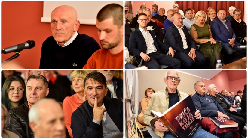 FOTO Predstavljena knjiga &bdquo;Priča koja traje &ndash; 115 godina varaždinskog nogometa&ldquo;, autora Juraja i Marijana Hižaka