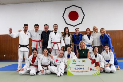 KTC i Perutnina Ptuj donirali 4.000 eura Judo klubu osoba s invaliditetom "Fuji"