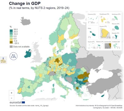 Sjeverna Hrvatska imala najsnažniji rast BDP-a u nas i jedan od većih u EU
