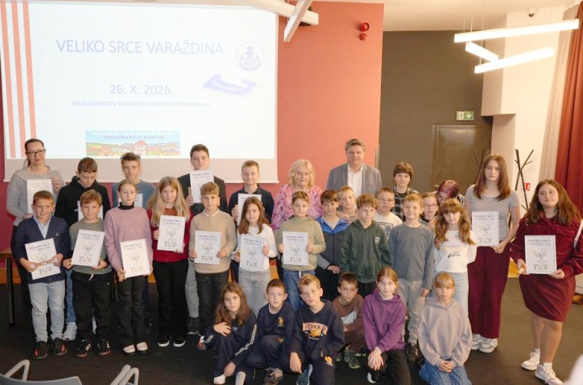 FOTO Dodijeljene plakete "Veliko srce Varaždina 2026.", evo tko su dobitnici...